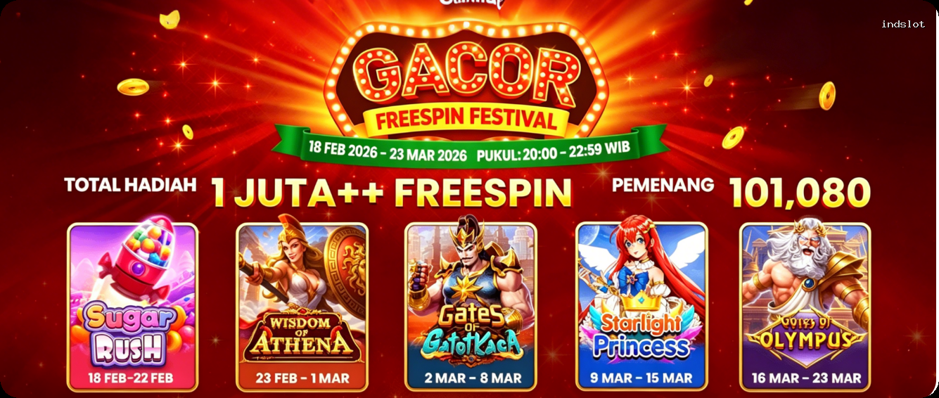 Login indslot Sekarang Bonus Melimpah